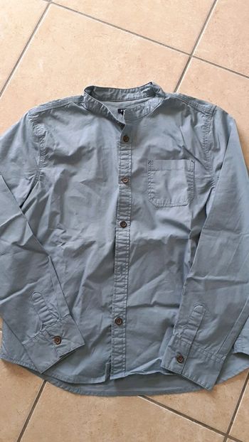 Chemise neuve 12 ans kiabi vert clair