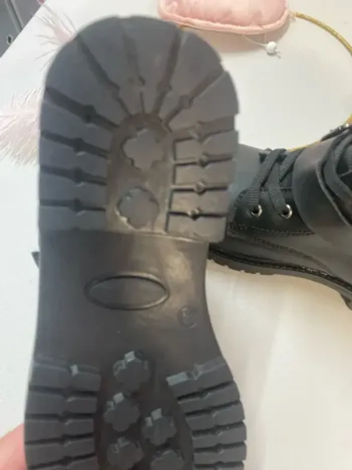 Bottines fille - neuf - noire - Defacto - Taille 34 - photo numéro 5