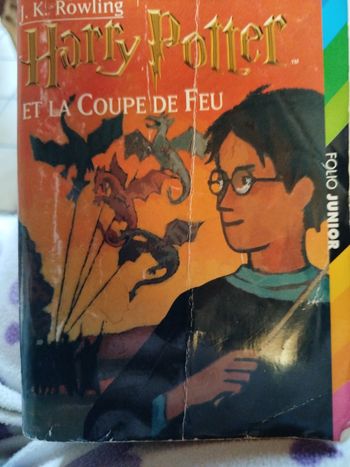 Livre Harry Potter et la coupe de feu folio junior 