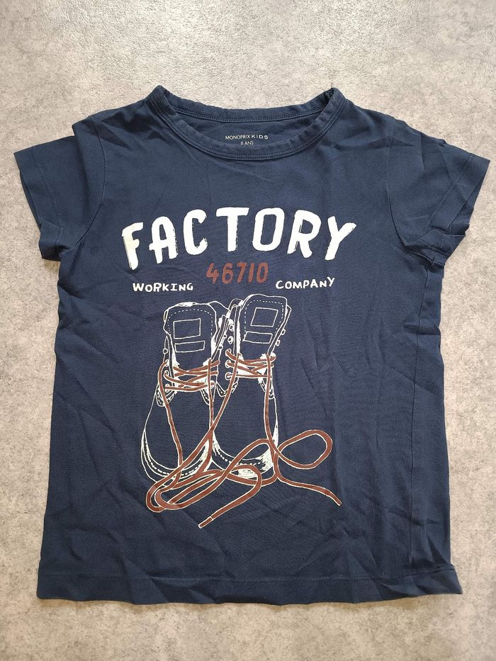 Tee-shirt monoprix 6 ans