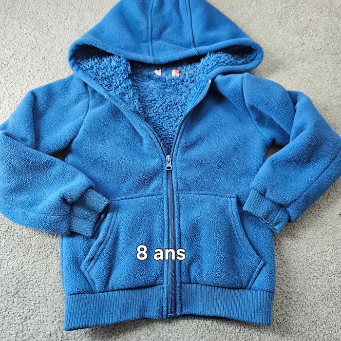 Manteau à capuche - 8 ans