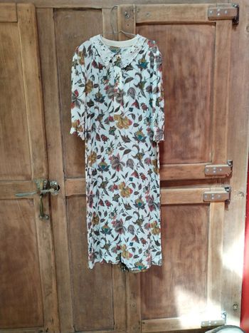 Robe longue vintage