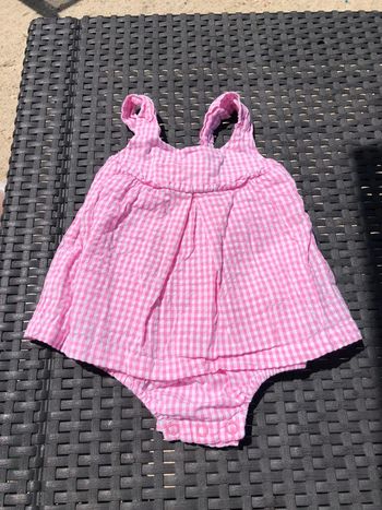 Robe body integré carreaux