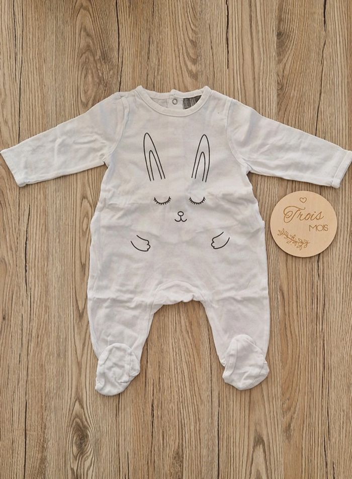 Pyjamas coton bébé garçon / mixte 3mois