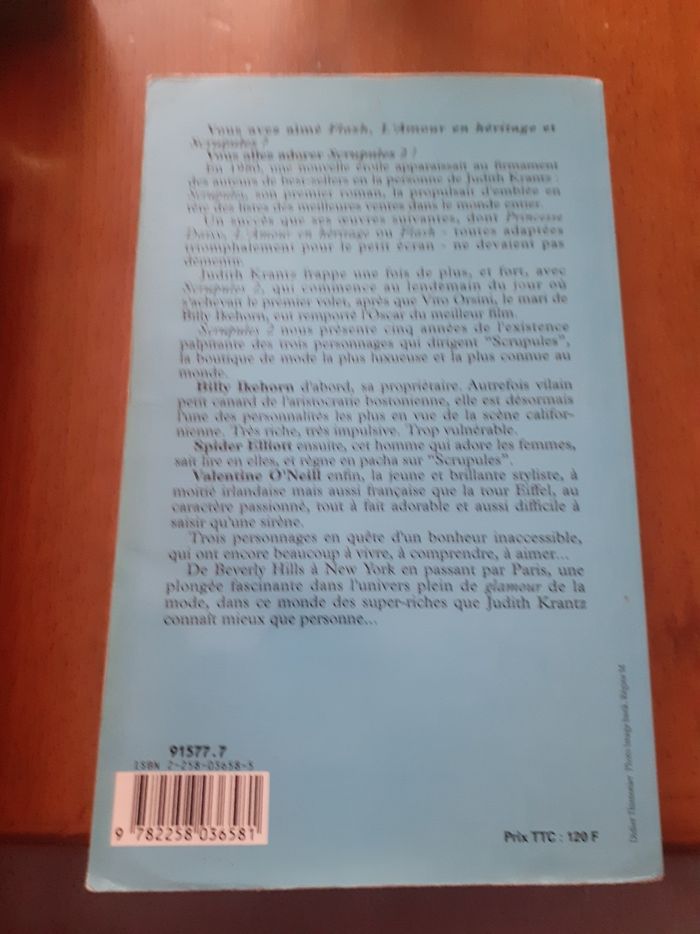 Livre "Scrupules 2" - photo numéro 2