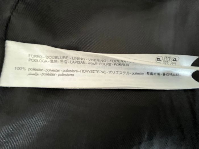 Manteau ZARA noir taille XS (57 % de laine) en TBEG - photo numéro 10