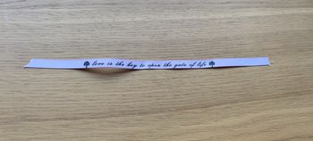 Bracelet tissus rose lilas