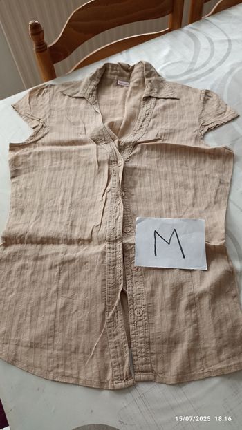 Chemisier fin M beige 3Suisse