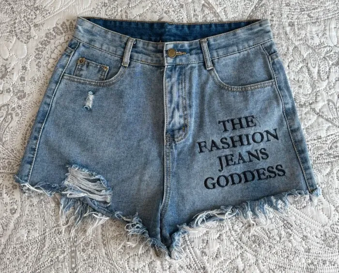 Short en jean