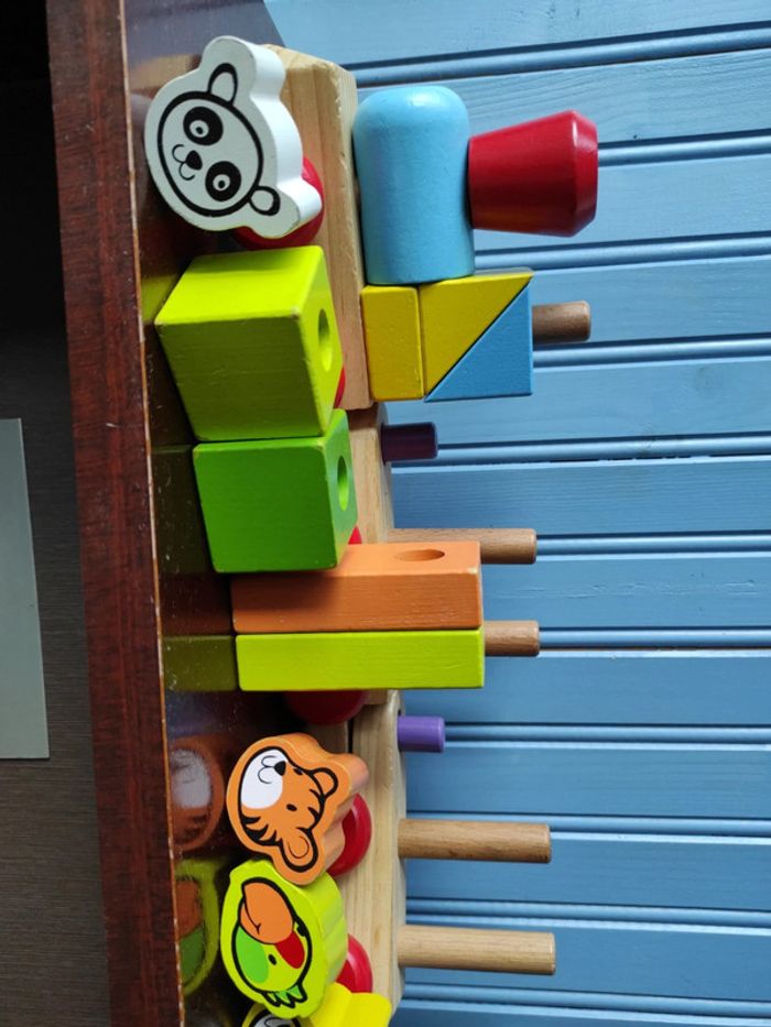 Train en bois - photo numéro 2