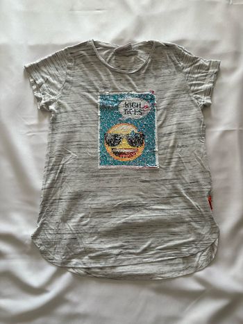 T-shirt Emoji avec motif réversible - 16 ans