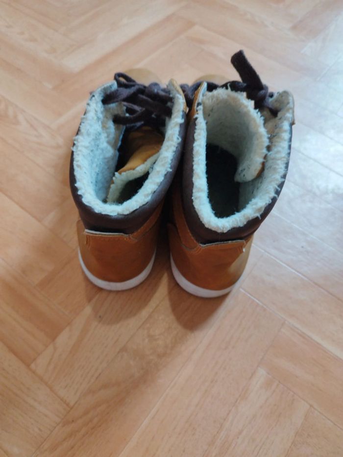 Chaussures montantes homme camel 44 - photo numéro 5