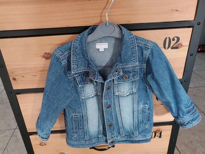 Veste en jeans kimbaloo 18 mois
