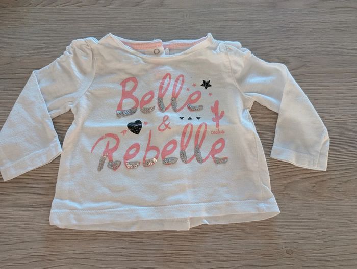 T shirt manches longues 3 mois
