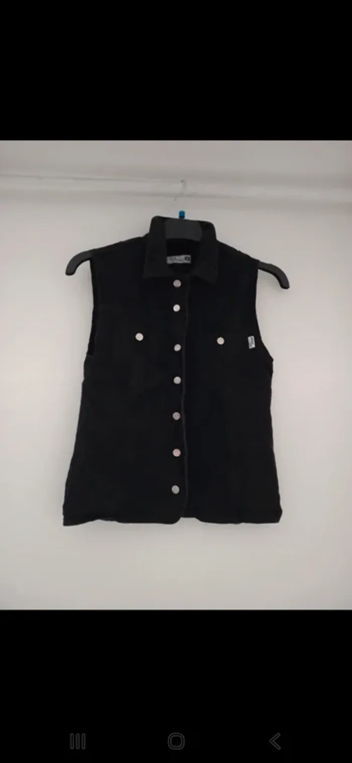 Veste sans manches en jean – Miss Stereo – 14 ans