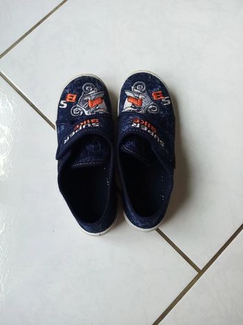 Chaussons pantoufles moto T. 32