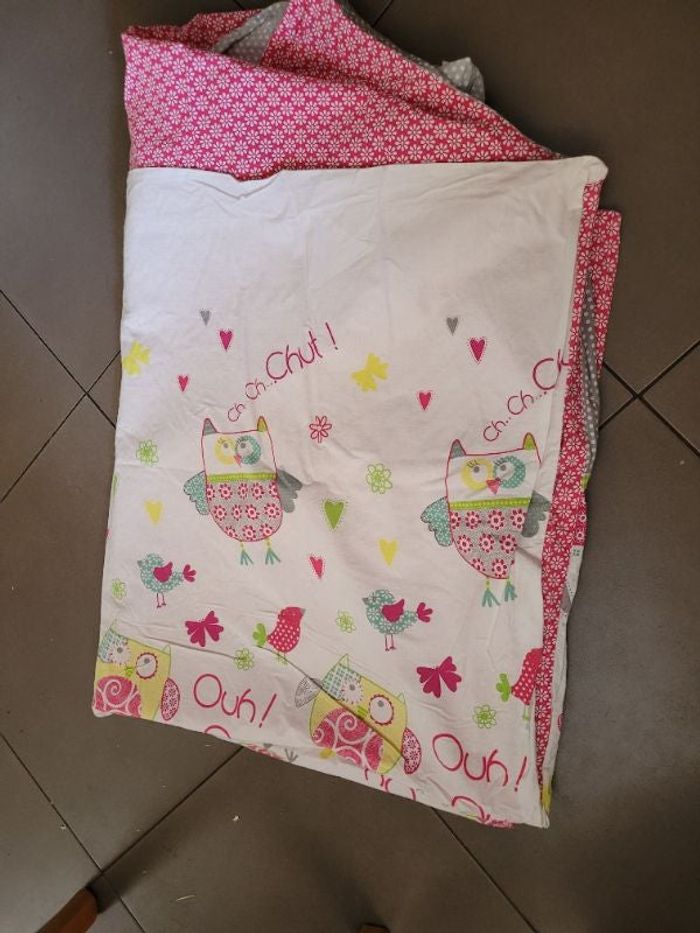 Housse de couette 120 x 140 cm Alinea avec taie d oreiller