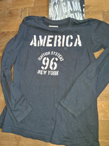 T shirt manches longues 12 ans