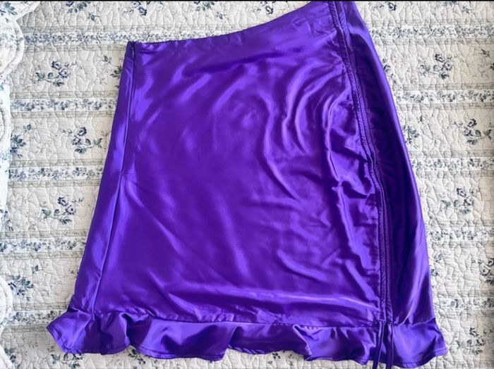Mini jupe violette