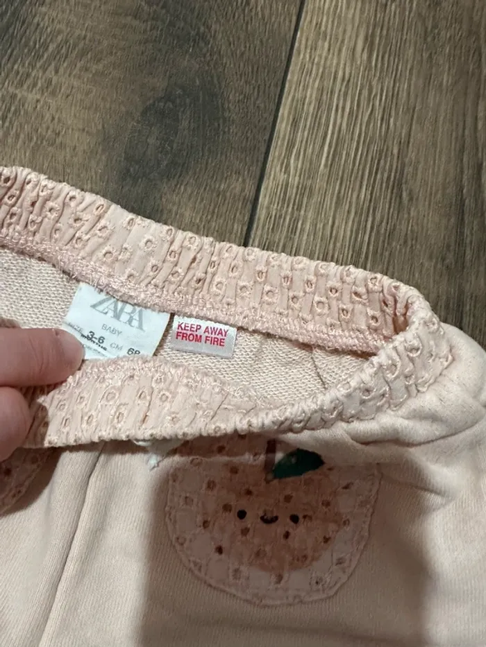 Jogging Zara fille 3-6 mois 68cm - photo numéro 2