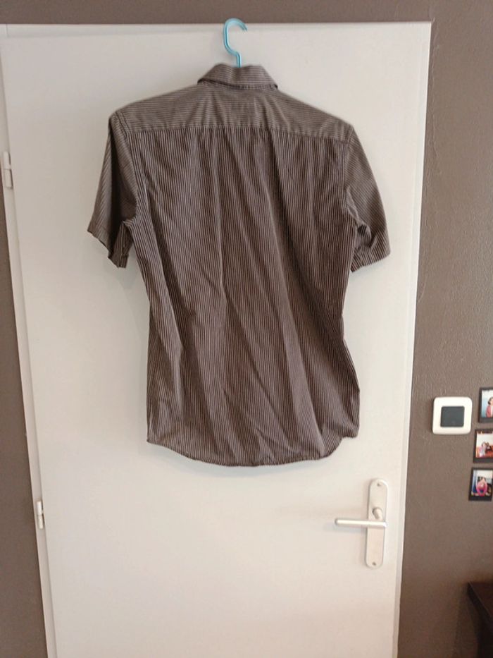 Chemise à rayures homme, manches courtes - photo numéro 9