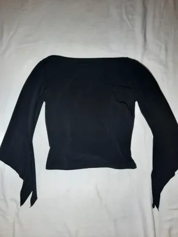 Blouse noire vintage