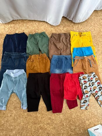 Lot pantalon garçon  6 mois