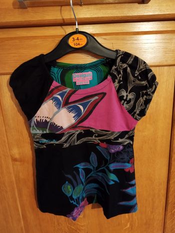 Blouse Desigual t 3/4 ans