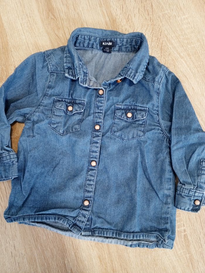 Chemise jeans