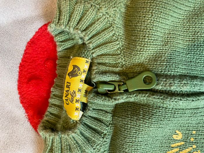 Gilet vert épais - photo numéro 3