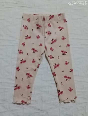 Dopodopo baby legging fleur côtelé