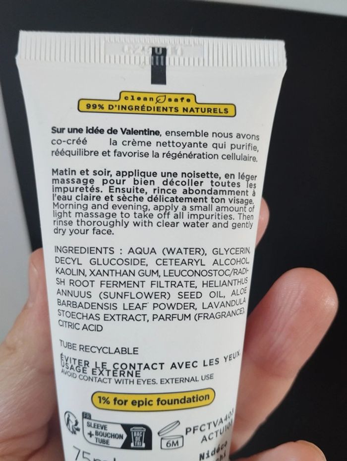 Crème nettoyante anti imperfections - photo numéro 2