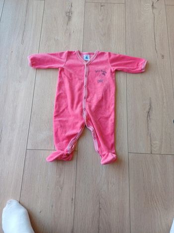Pyjama petit bateau 3 mois s'ouvre par devant