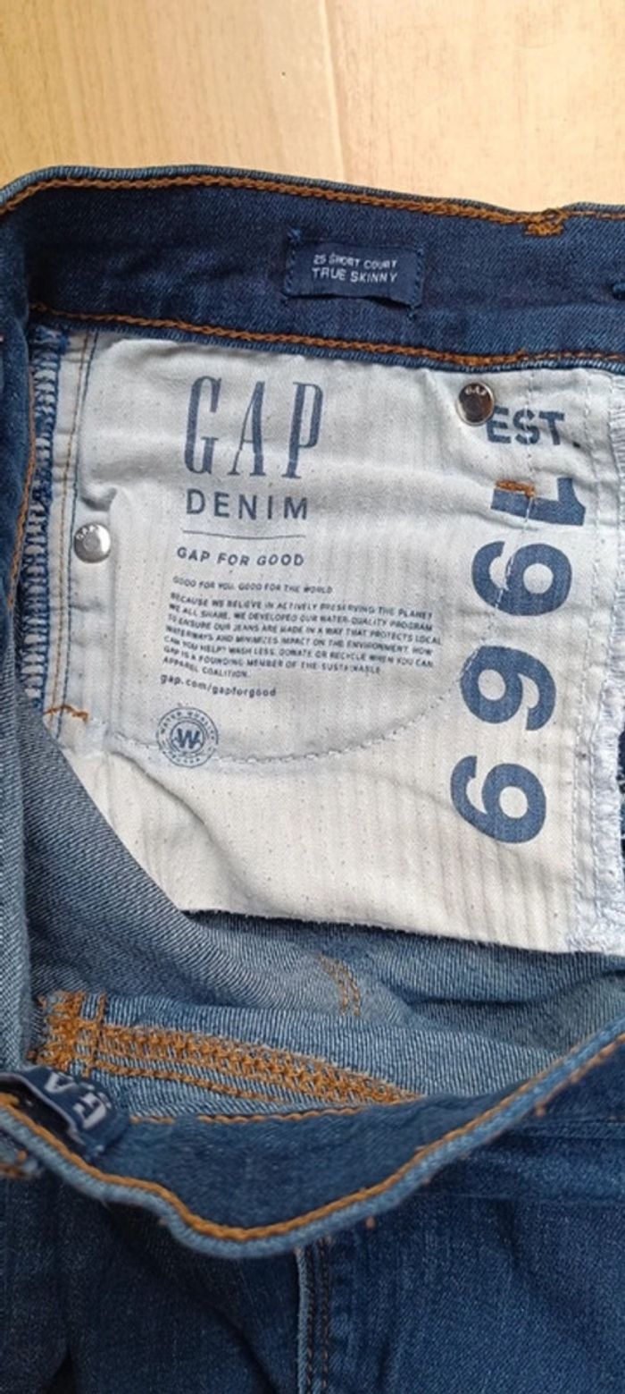 Jean bleu foncé Gap - photo numéro 7
