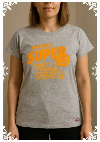 T-shirt gris superdry taille 44