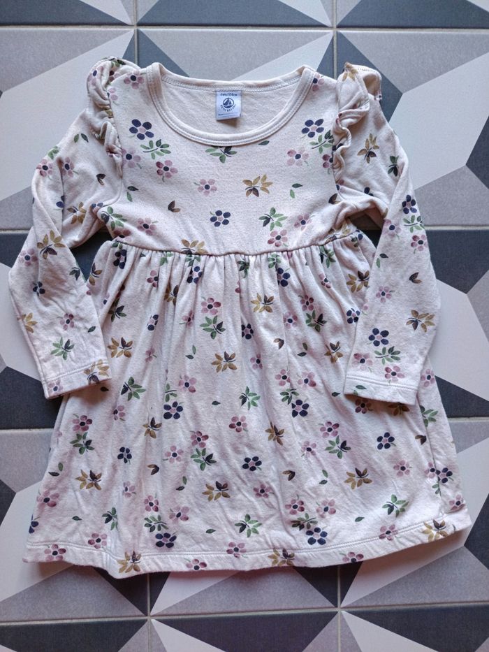 Robe manches longues tubique Petit Bateau 4 ans