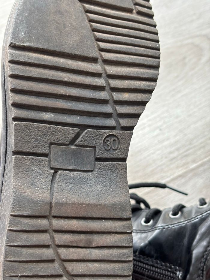 Bottines enfant noires - photo numéro 3