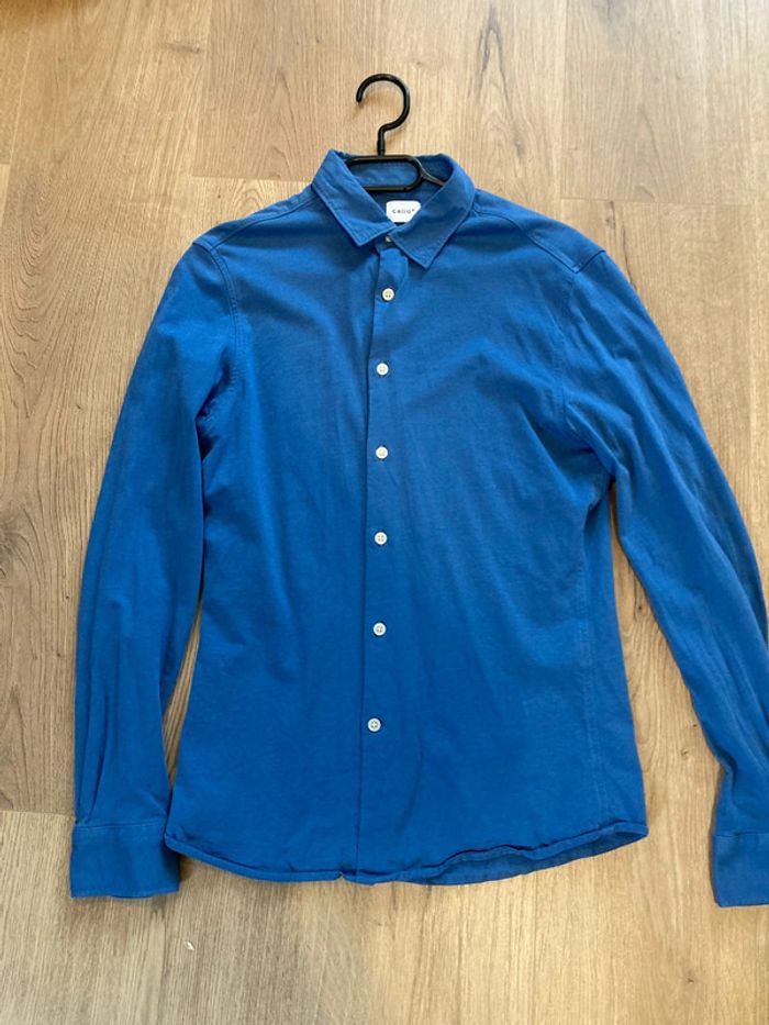 Chemise bleue