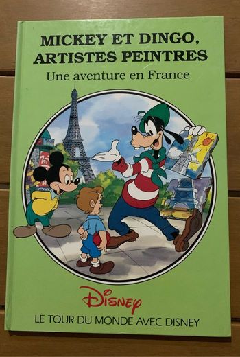 Mickey et Dingo artistes peintres