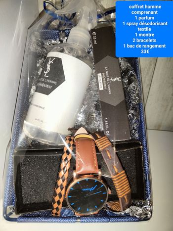 Coffret homme neuf