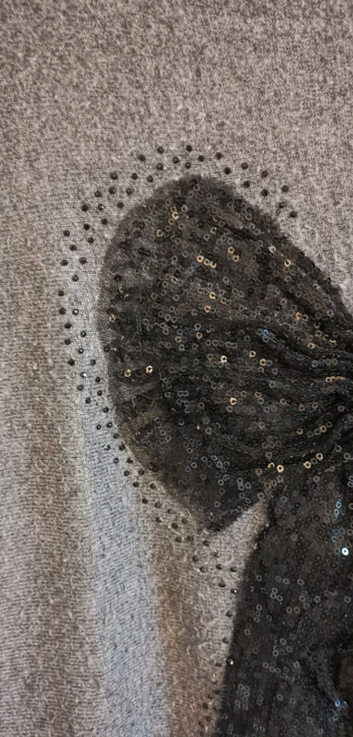 Pull large gris T.S - photo numéro 3