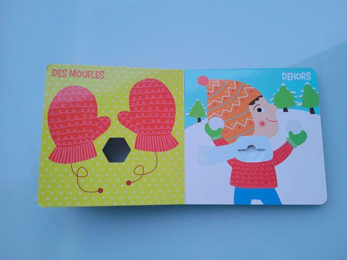 Très joli livre animé De page en page : Il Neige ! 🌨 - photo numéro 5