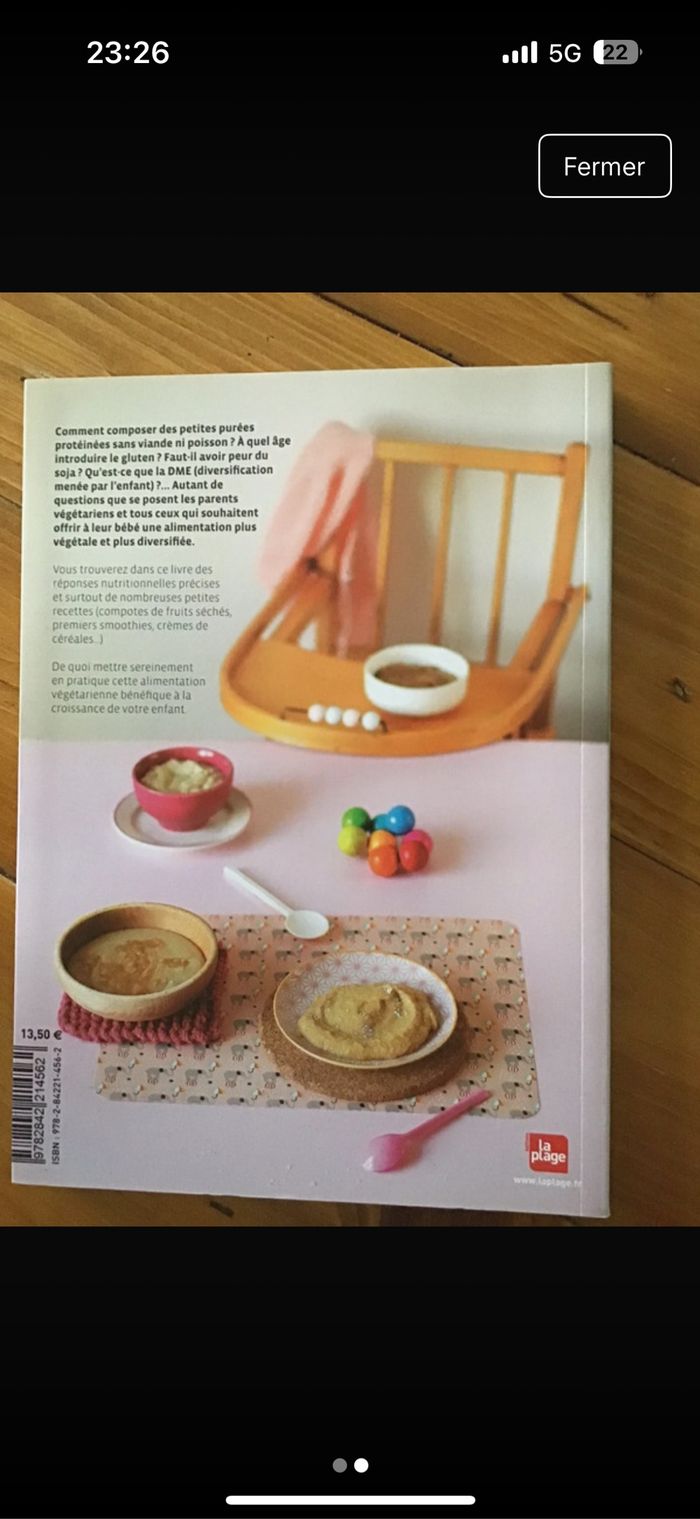 Livre « Bébé Veggie » - photo numéro 2