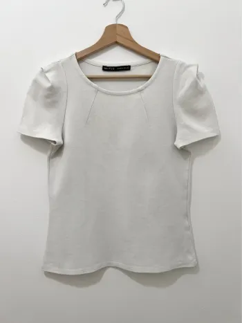 Haut blanc Zara Woman