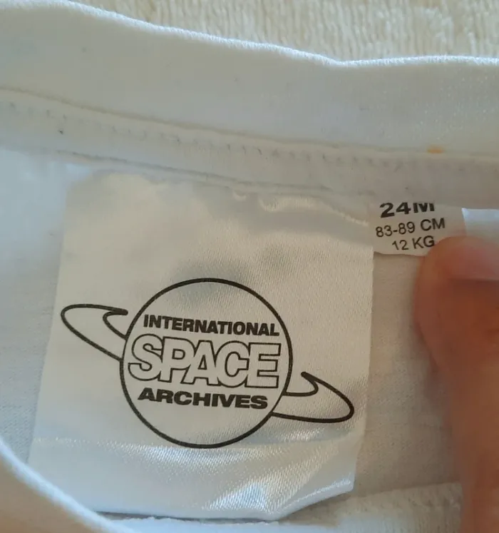 T-shirt Nasa 2 ans - photo numéro 3