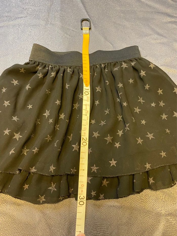 Jupe noire étoiles grises 6ans - photo numéro 3
