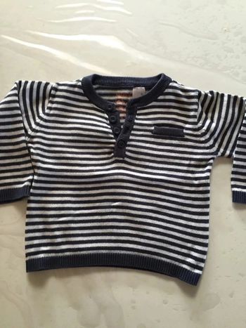 Pull 6mois marin