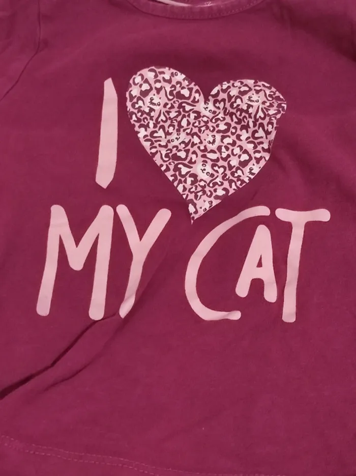 Lot 2 T-shirt Manche Longue - 12/18 & 12/24 Mois - Fille - photo numéro 4