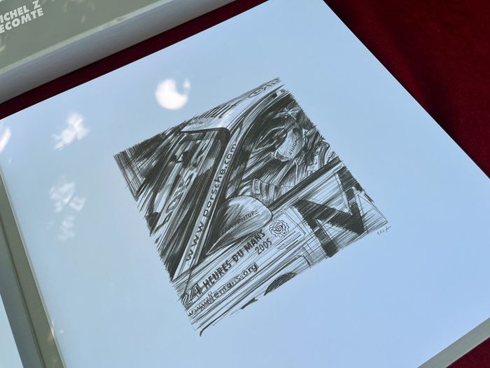 Deux dossiers uniques de dessins originaux au crayon – Michel Lecomte - photo numéro 10