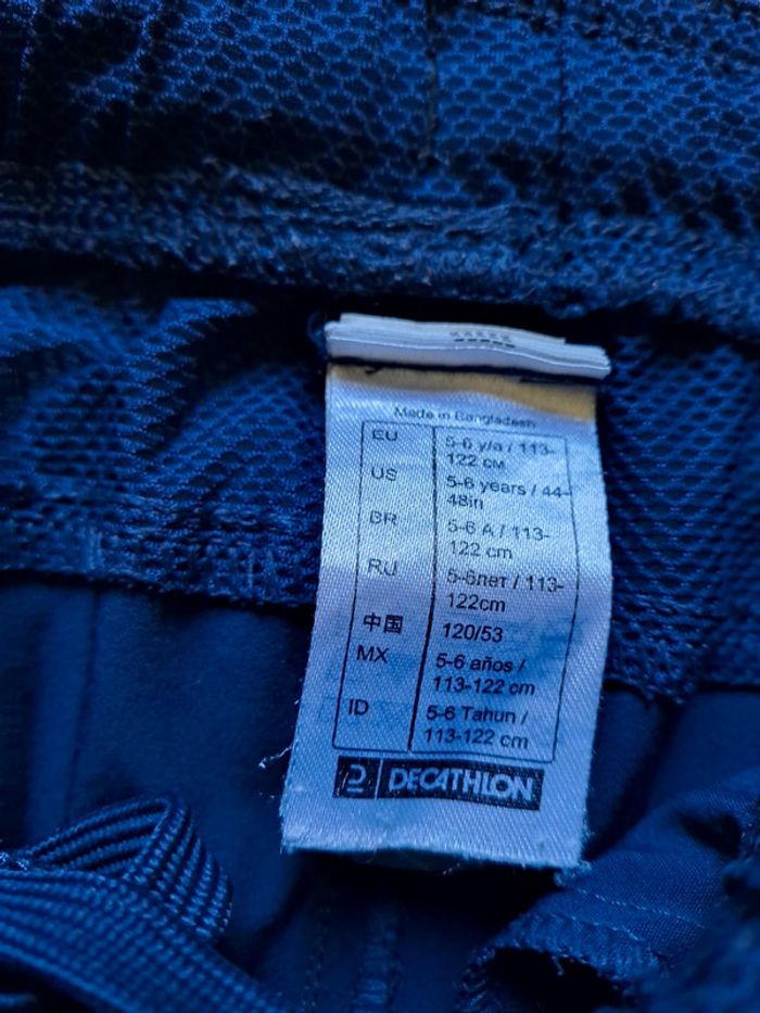 Short bleu - photo numéro 5